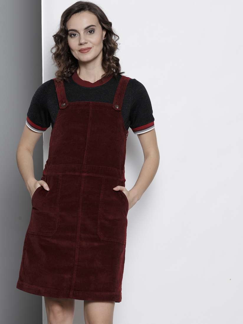 Dorothy perkins pinafore dress cheap