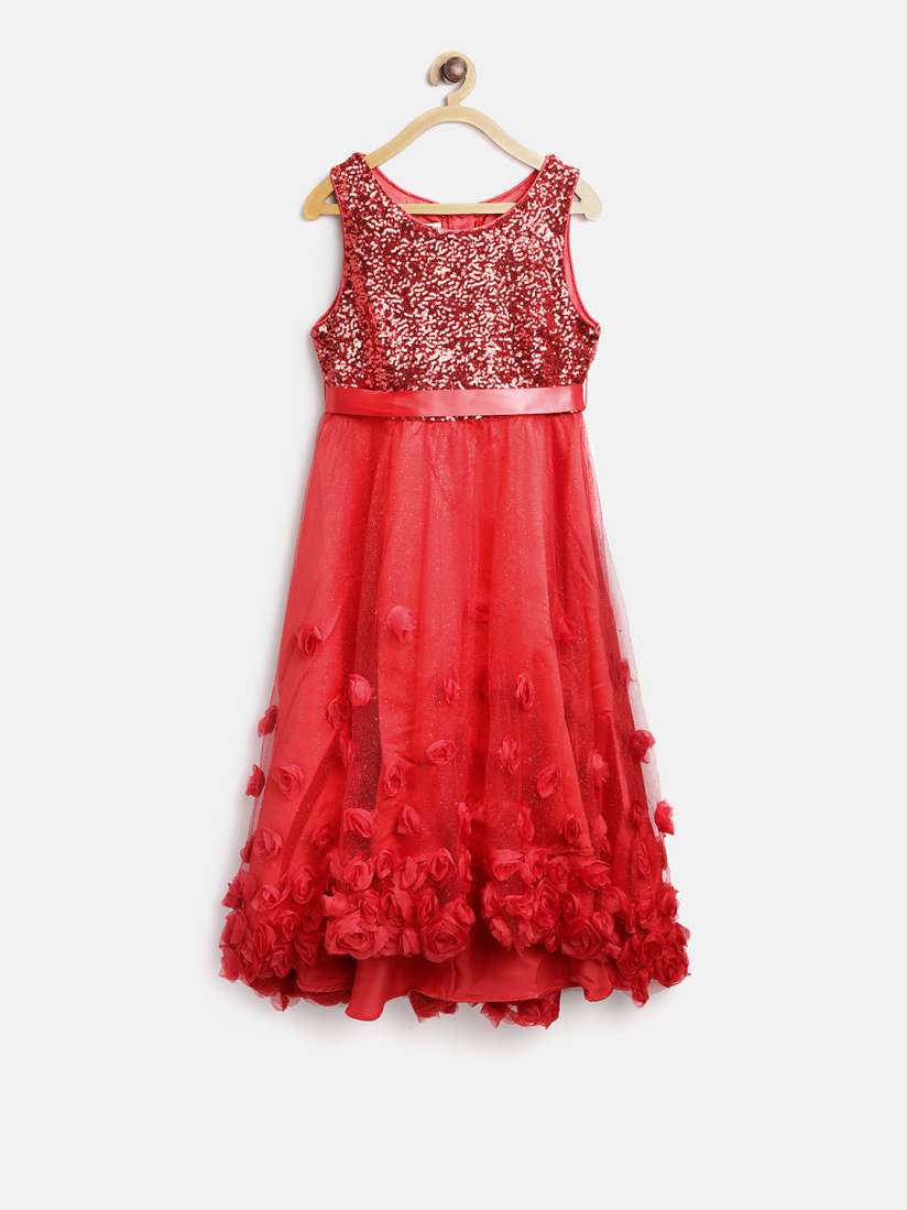 Monsoon girls red dress shop