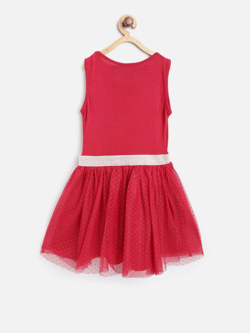 Monsoon red dress girl online
