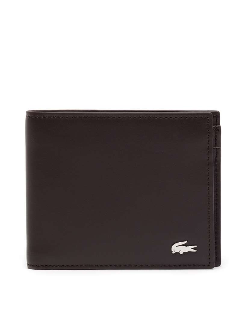 Buy Lacoste Men Brown Solid Two Fold Leather Wallet Wallets for Men 7739208 Myntra