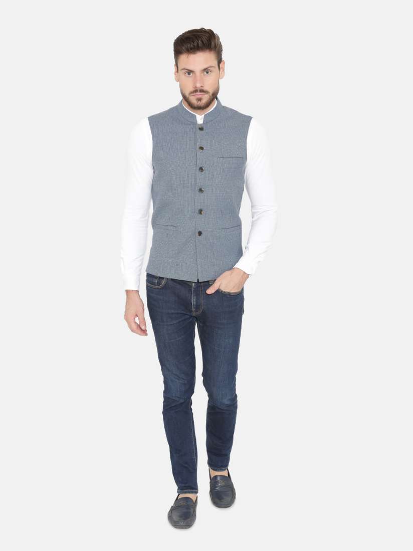 Modi jacket with shirt and jeans store