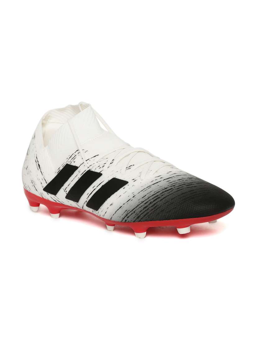 Buy ADIDAS Men White Black NEMEZIZ Messi 18.3 FG Printed Football Shoes Sports Shoes for Men 7748270 Myntra