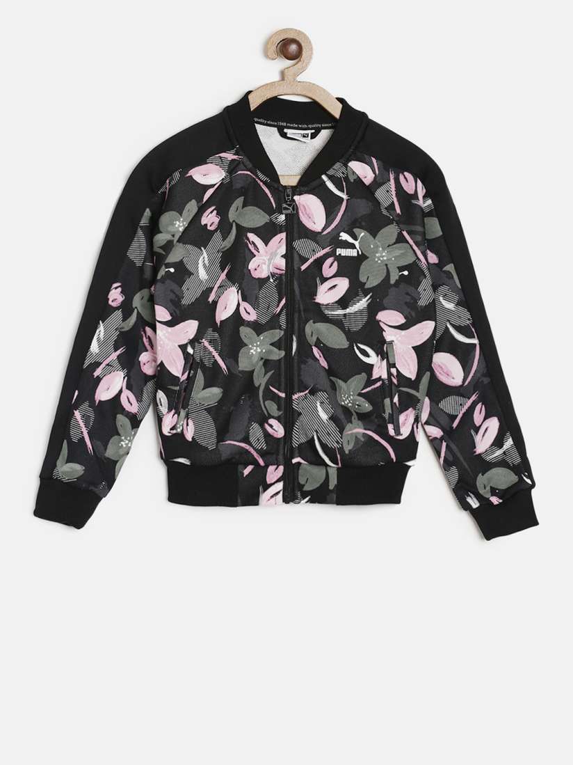 Girls puma jacket new arrivals