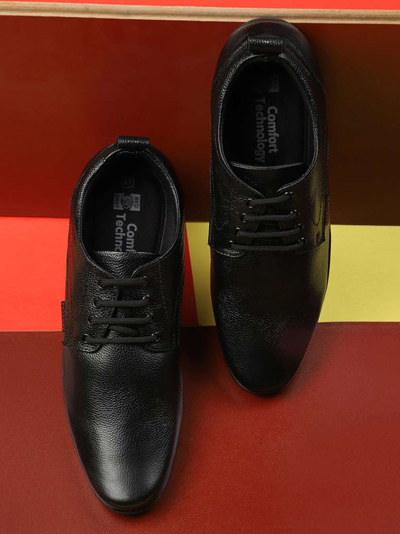 Buy Red Chief Men Black Leather Formal Derbys Formal Shoes for Men 7751518 Myntra