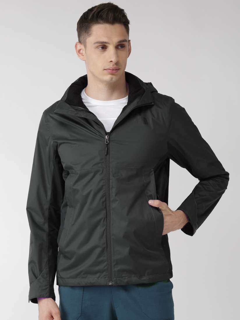 Buy The North Face Men Black Solid Hooded Morialta Jacket Jackets for Men 7758513 Myntra