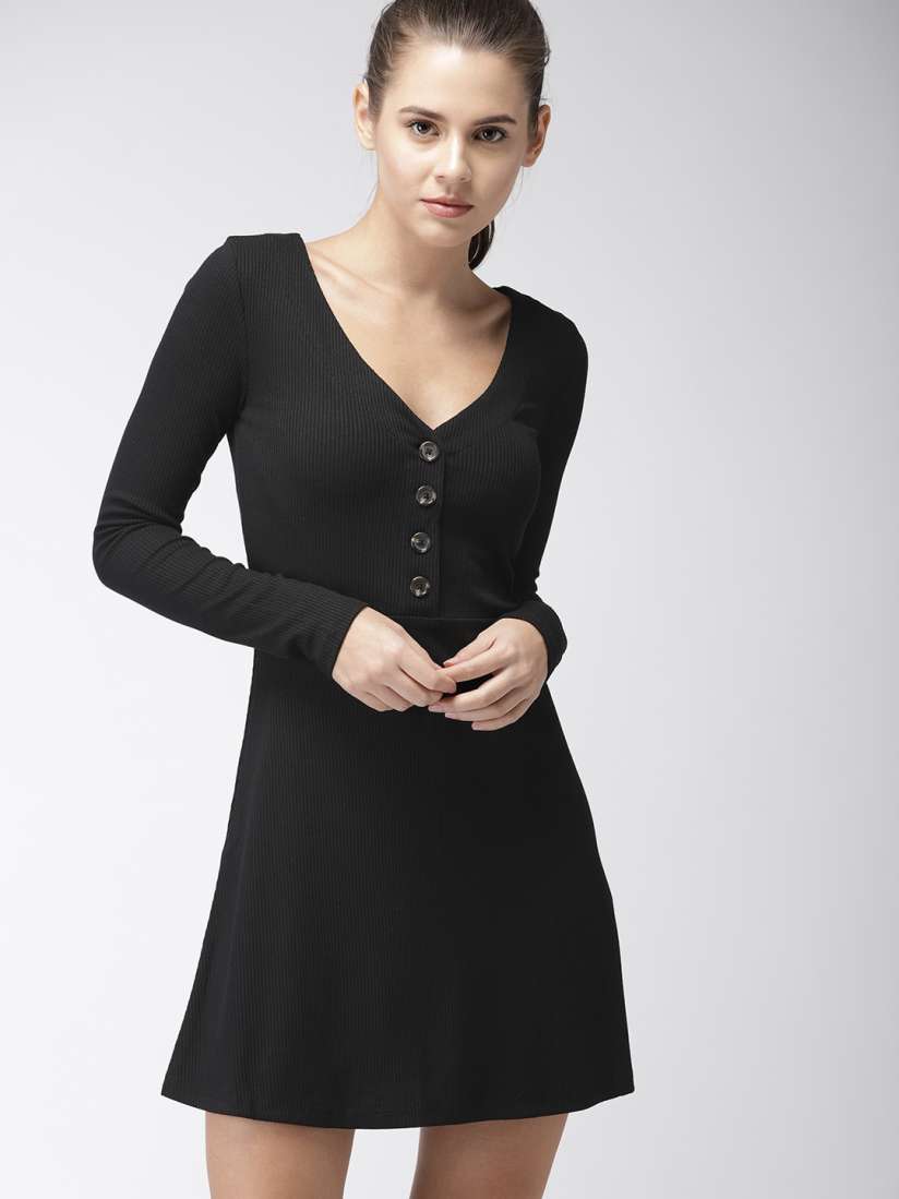 Black sweater dress forever 21 cheap