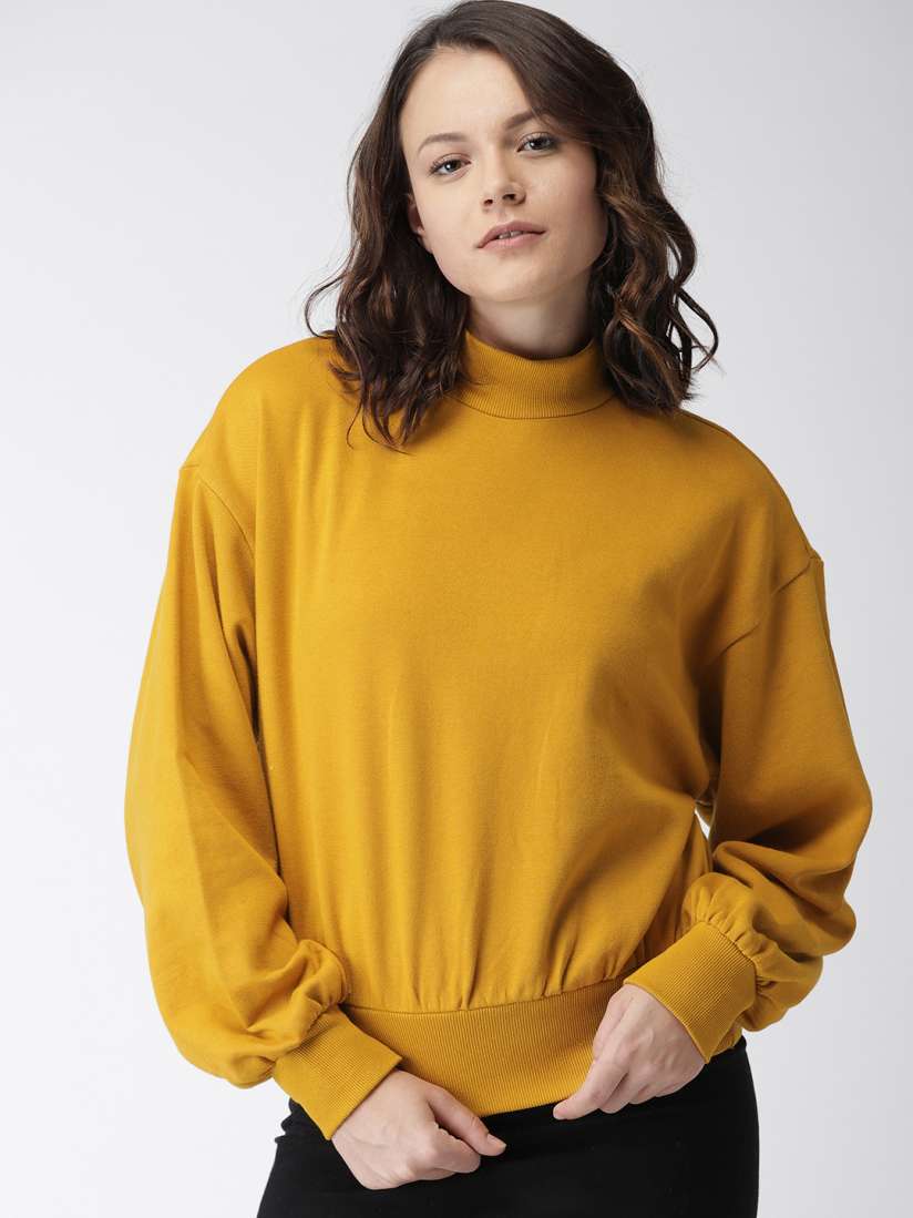 Forever 21 yellow sweatshirt hot sale