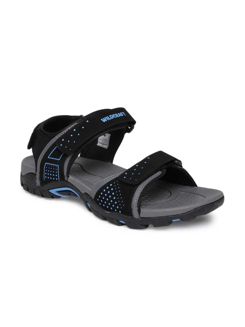 Buy Wildcraft Men Black Blue Sports Sandals Sandals for Men 7760377 Myntra