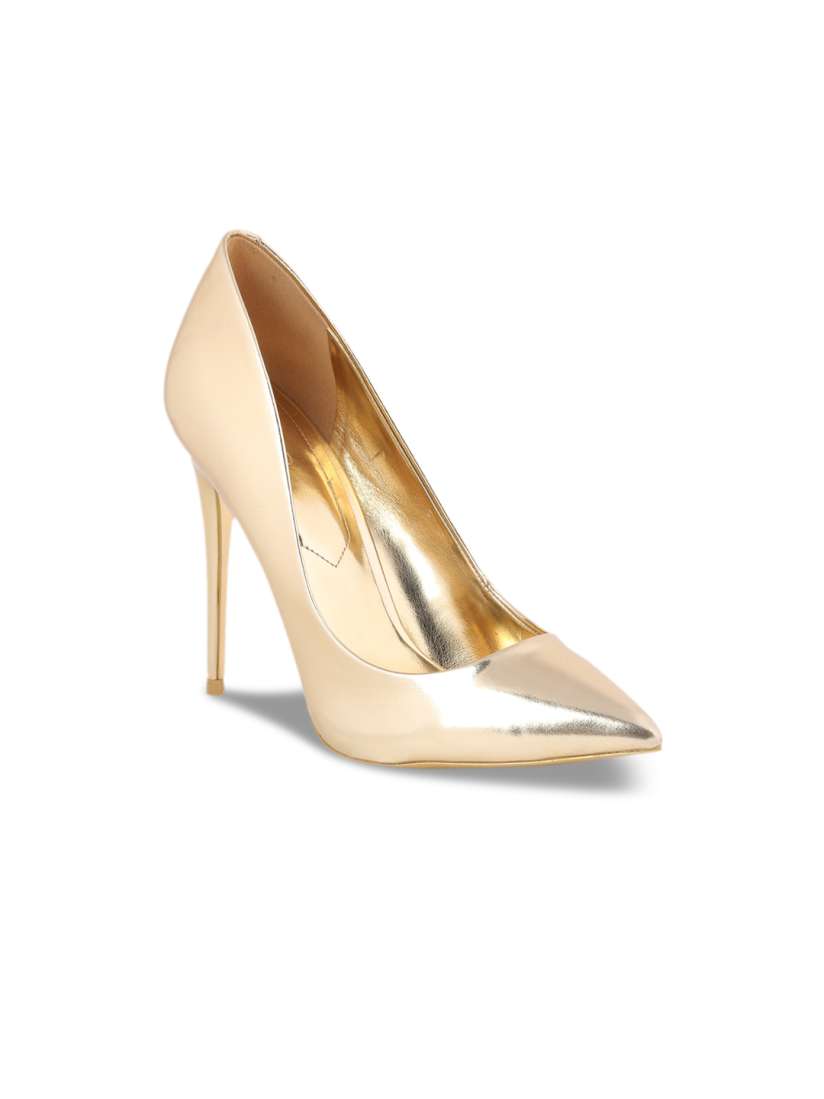 Buy ALDO Women Gold Toned Solid Pumps Heels for Women 7765757 Myntra