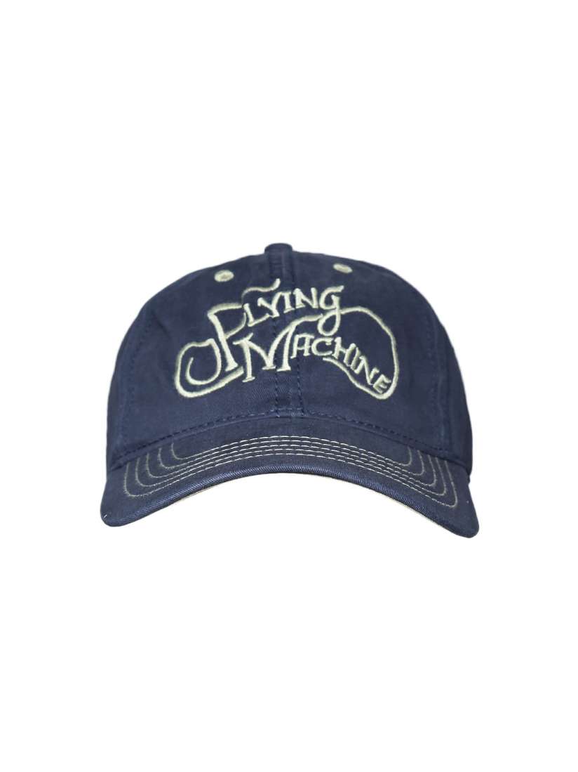 Buy Flying Machine Men Navy Blue Embroidered Baseball Cap Caps for Men 7767259 Myntra