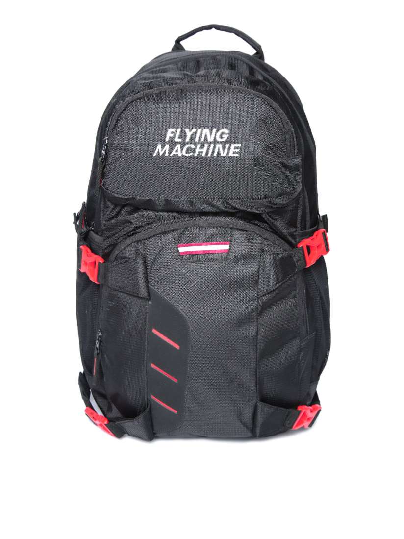 Buy Flying Machine Men Black Solid Laptop Backpack Backpacks for Men 7767309 Myntra