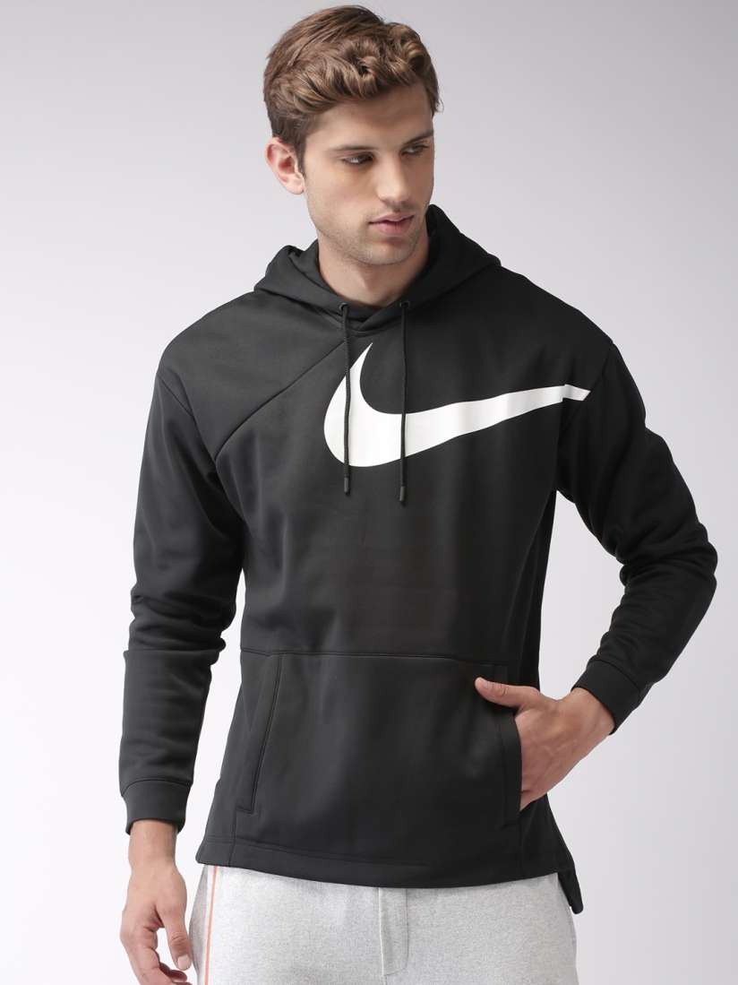 Buy Nike Men Black Printed Standard Fit THRMA HD PO PX 3.0 Training Sweatshirt Sweatshirts for Men 7770638 Myntra