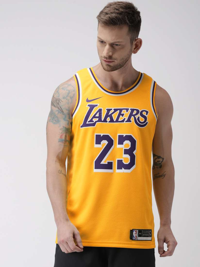 Lakers uniform yellow online