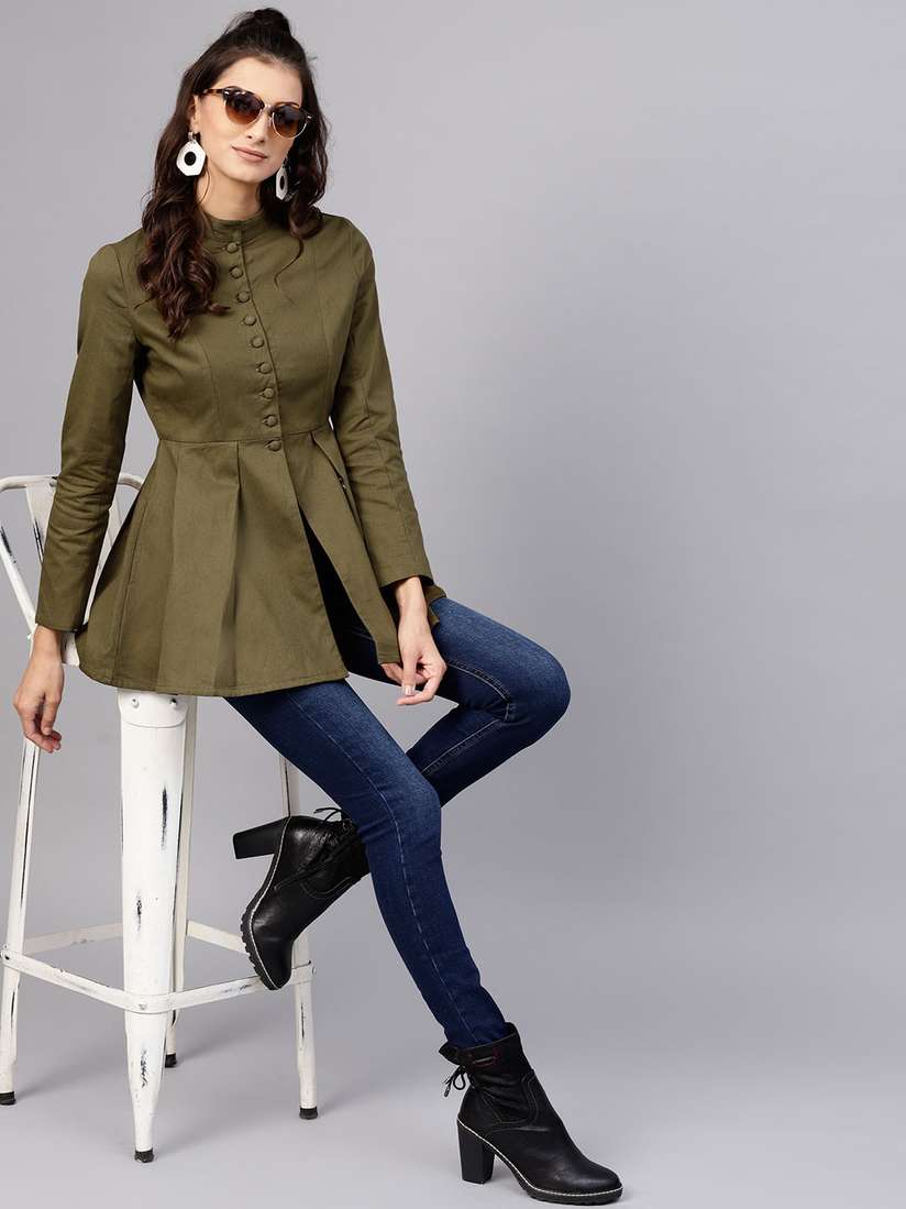 Parka Street One Jacke Oliv Coat Steppmantel GrÃ¼n Mit Kapuze