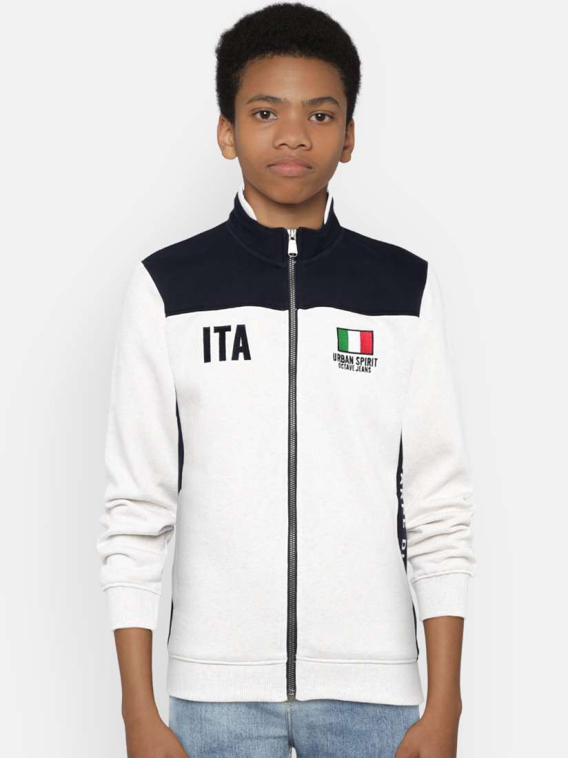 Buy Octave Boys Off White Printed Sweatshirt Sweatshirts for Boys 7772760 Myntra