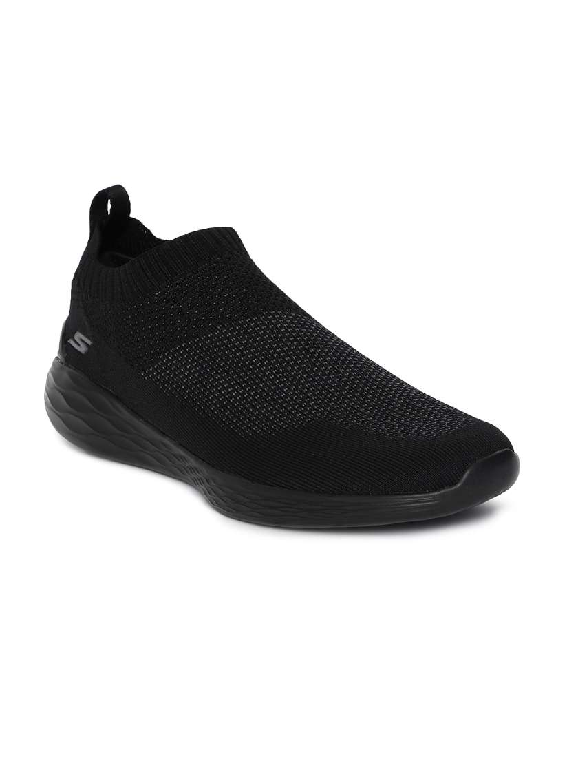 Buy Skechers Men Black GO STRIKE Slip on Walking Shoes Sports Shoes for Men 7777761 Myntra