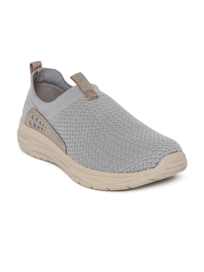 Buy Skechers Men Grey HARSEN RENEGO Slip On Sneakers Casual Shoes for Men 7777880 Myntra