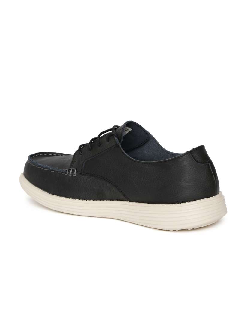 Buy Skechers Men Black STATUS LERADO Leather Sneakers Casual Shoes for Men 7777919 Myntra