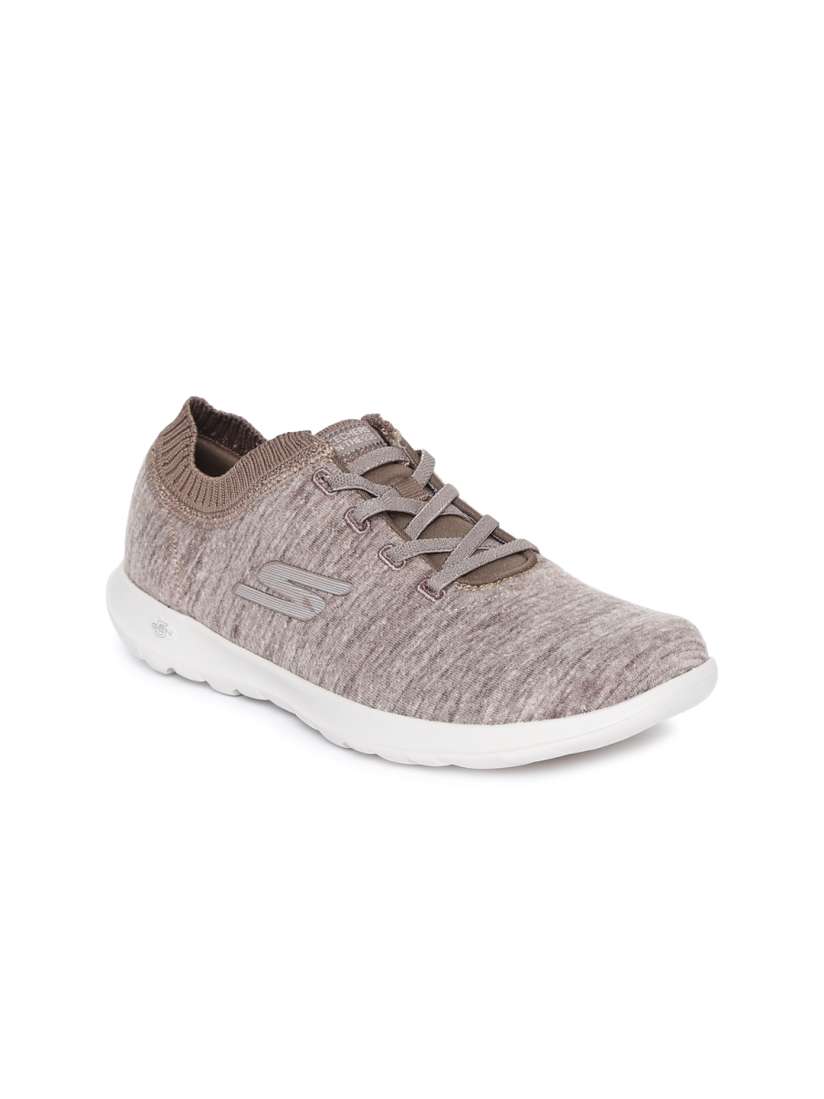Skechers go walk lite taupe deals