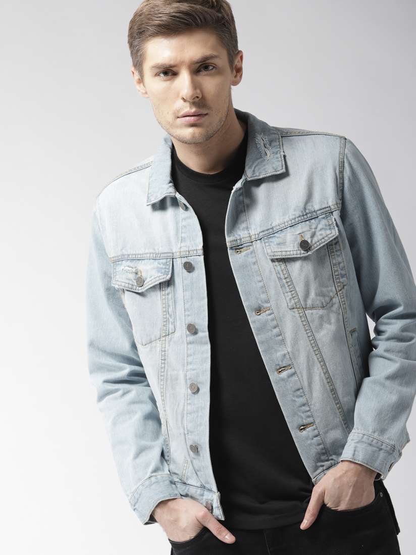 Forever 21 denim jacket men online