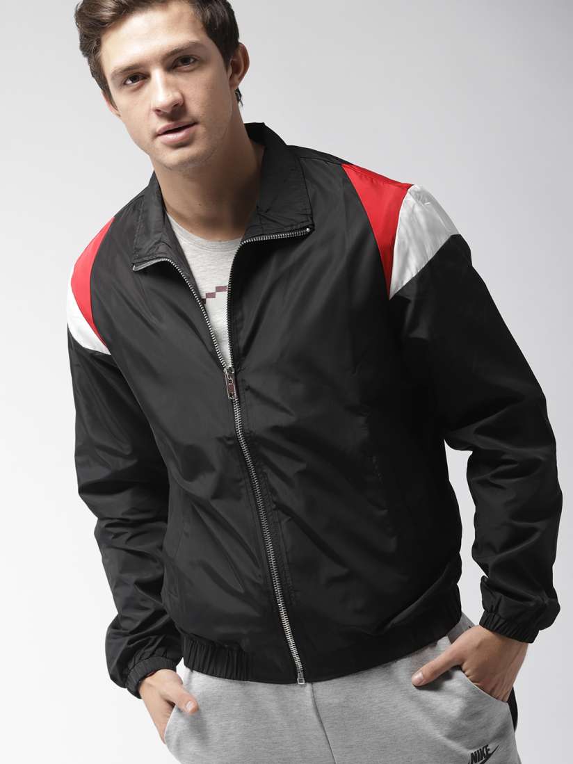 Buy FOREVER 21 Men Black Solid Bomber Jacket Jackets for Men 7782295 Myntra