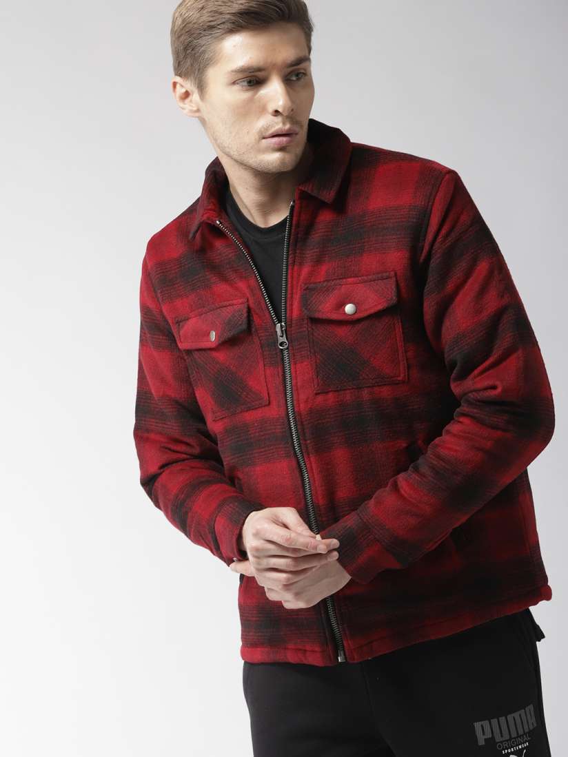 Forever 21 red jacket hot sale