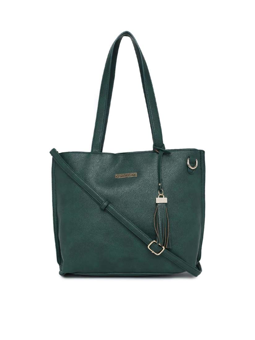 Caprese green solid shoulder bag on sale