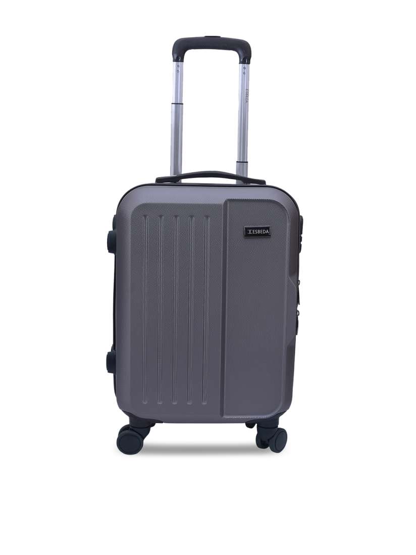 Buy ESBEDA Grey Cabin Trolley Bag Trolley Bag for Unisex 7813825 Myntra