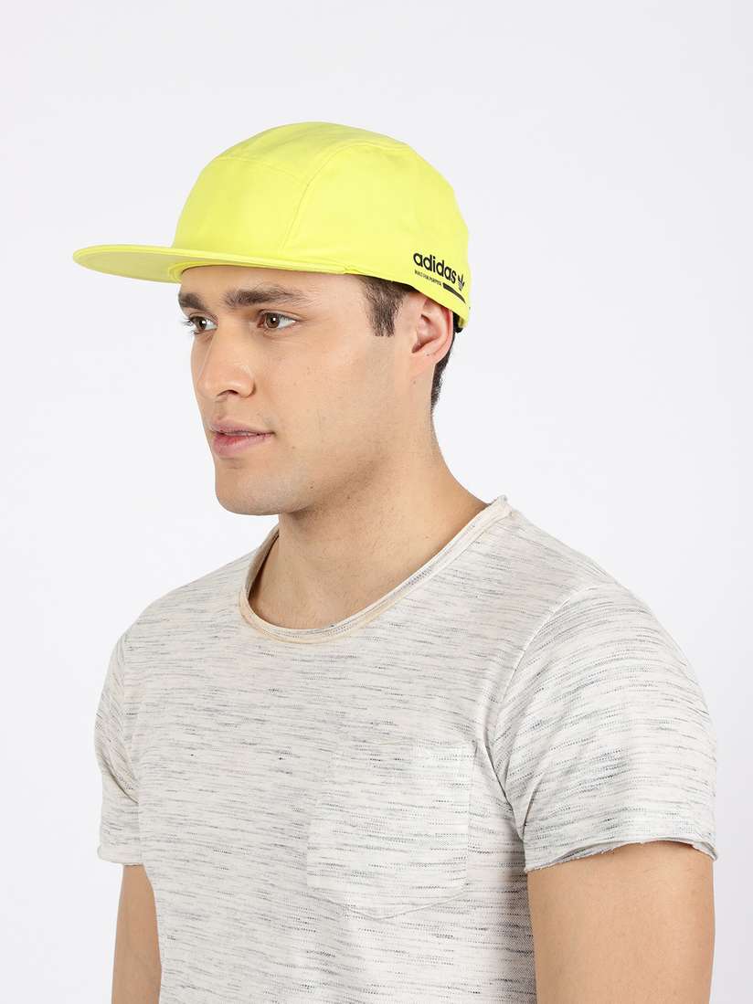 yellow adidas baseball cap