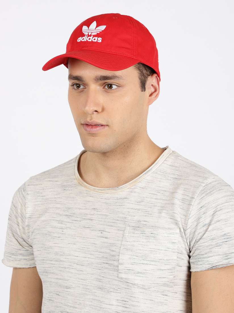 Buy Adidas Originals Unisex Red Embroidered Baseball Cap Caps for Unisex 7819491 Myntra