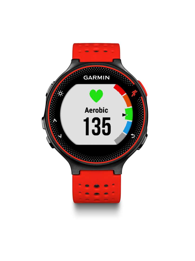 Buy Garmin Forerunner 235 Lava Red Black Smart Watches for Unisex 7820239 Myntra