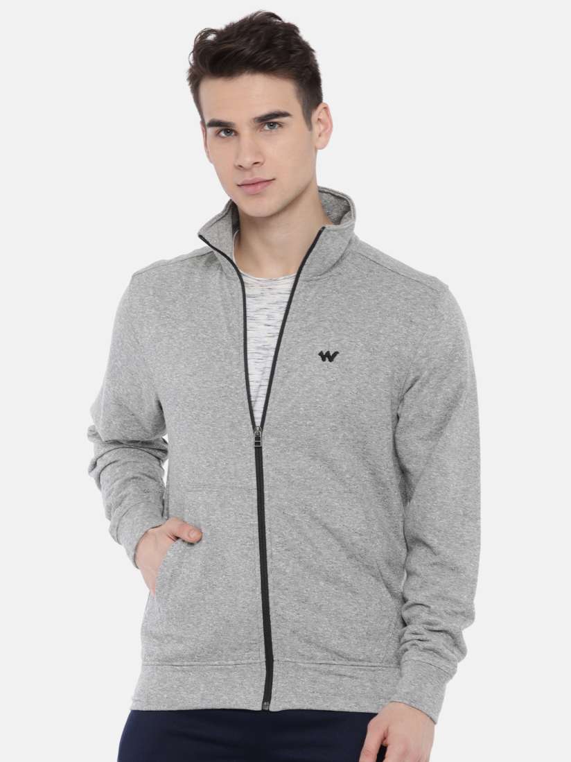 Wildcraft sweatshirt grey top