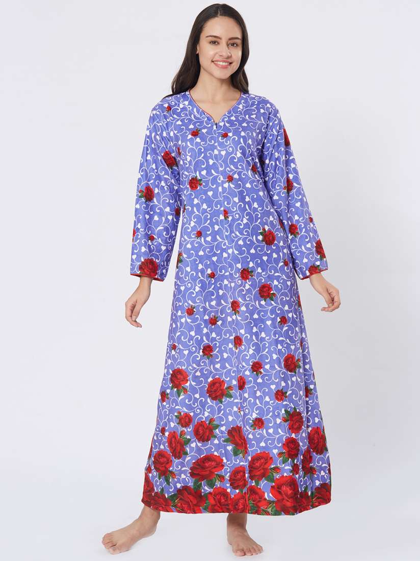 Myntra nighty cotton cheap