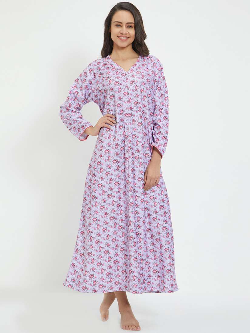 Myntra nighty cotton deals