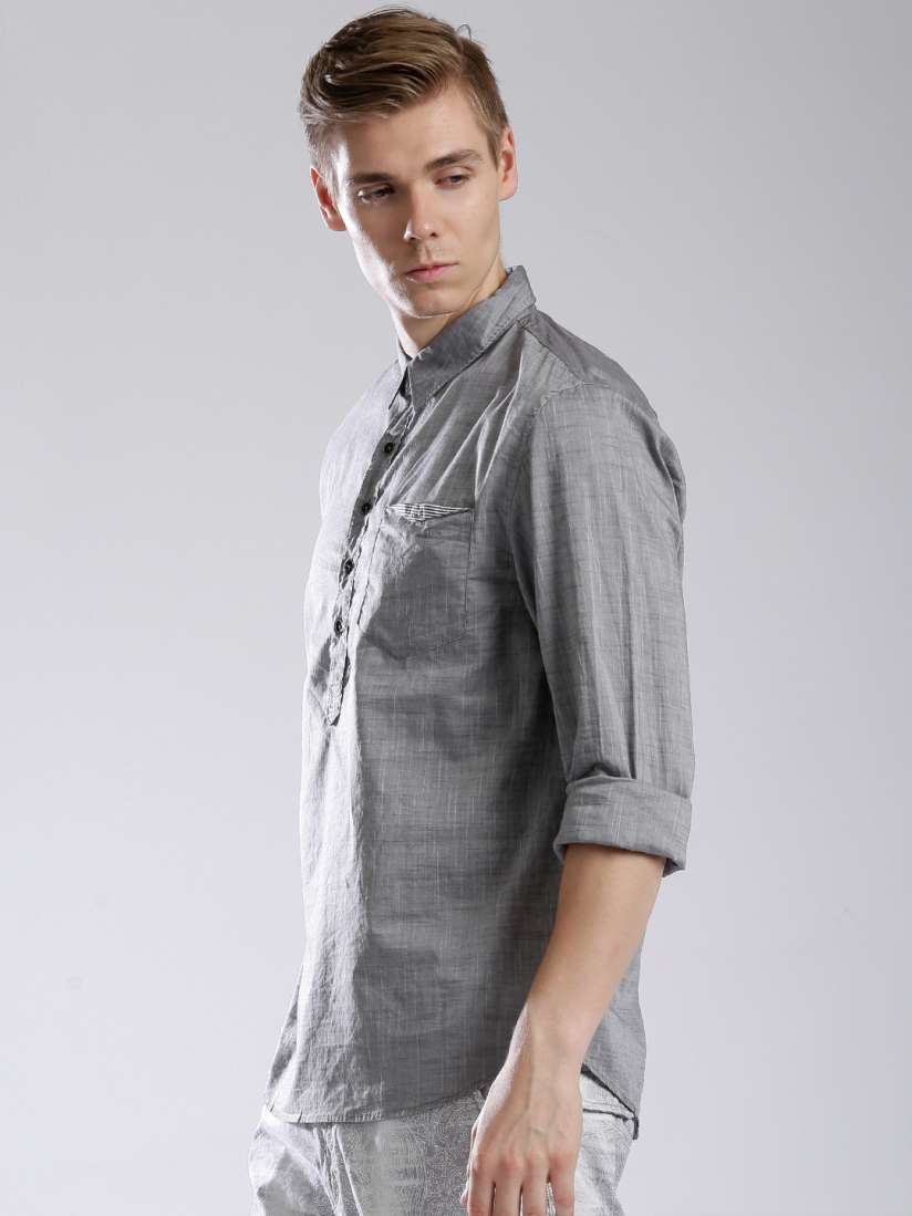 Guess grey shirt hot sale