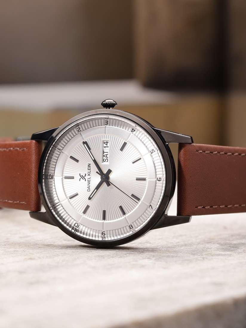 Buy Daniel Klein Premium Men Silver Toned Analogue Watch DK11835 6 Watches for Men 7837063 Myntra