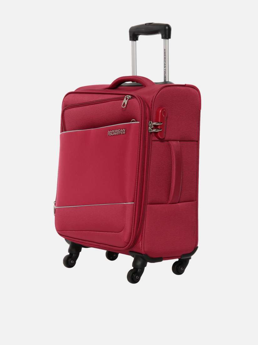 Buy AMERICAN TOURISTER Red Timor Spinner 55 cms Cabin Trolley Bag Trolley Bag for Unisex 7838873 Myntra