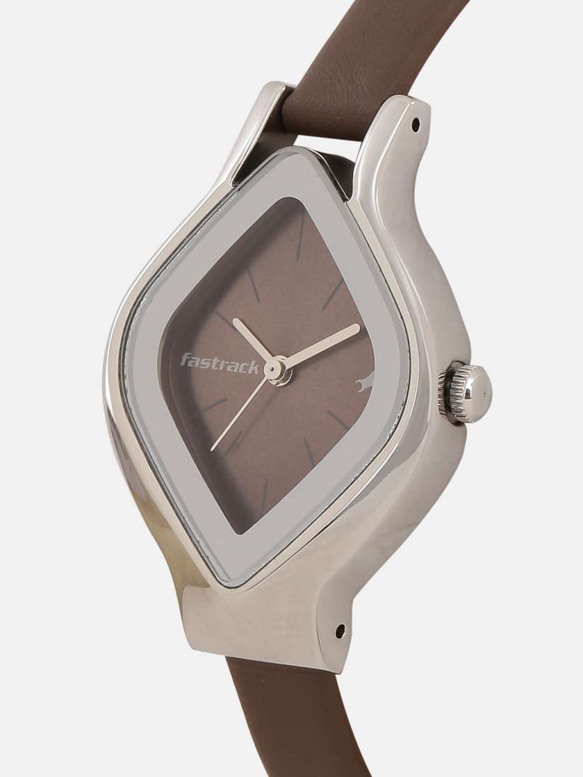 Buy Fastrack Women Brown Analogue Watch NK6109SL02 Watches for Women 7843083 Myntra