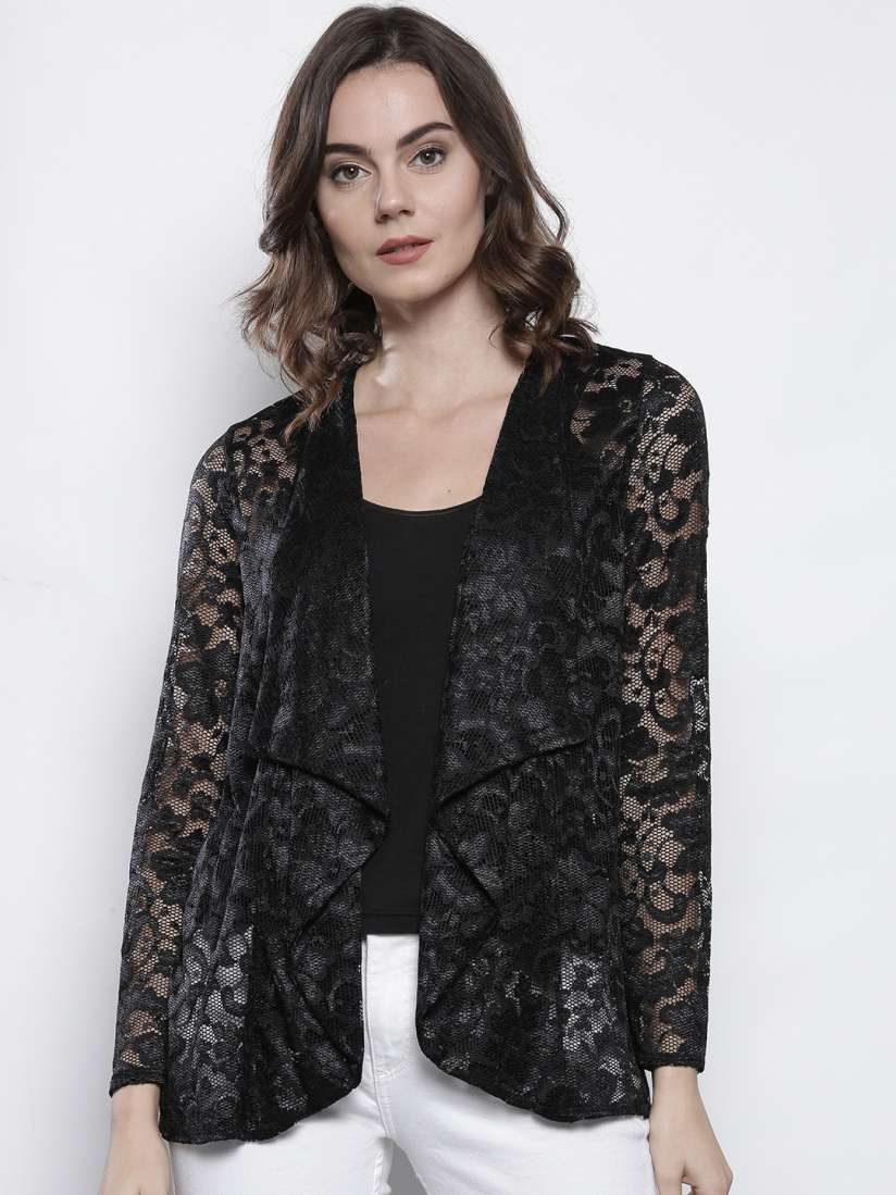 Black shrug myntra store