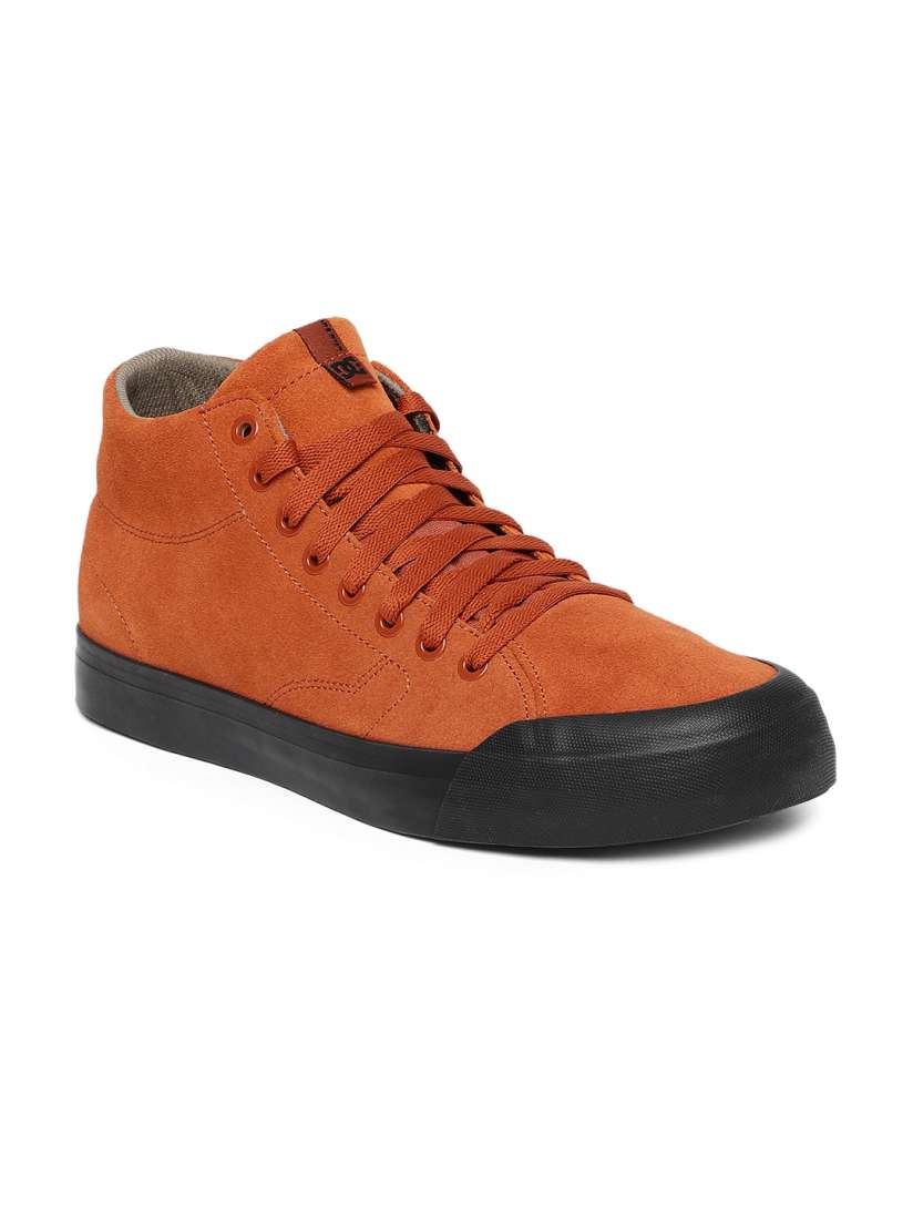 Buy DC Men Brown EVAN HI ZERO Mid top Suede Sneakers Casual Shoes for Men 7854781 Myntra