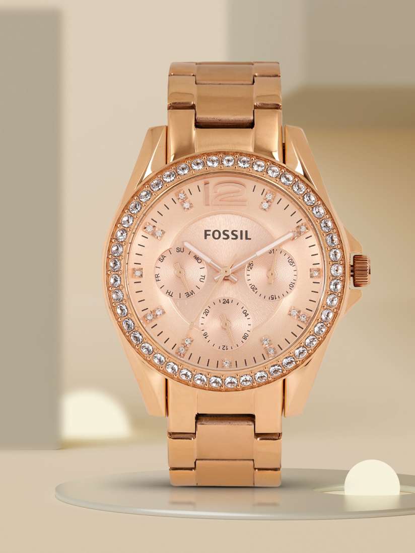 Buy Fossil Women Rose Gold Factory Serviced Analogue Watch ES2811I Watches for Women 7860521 Myntra