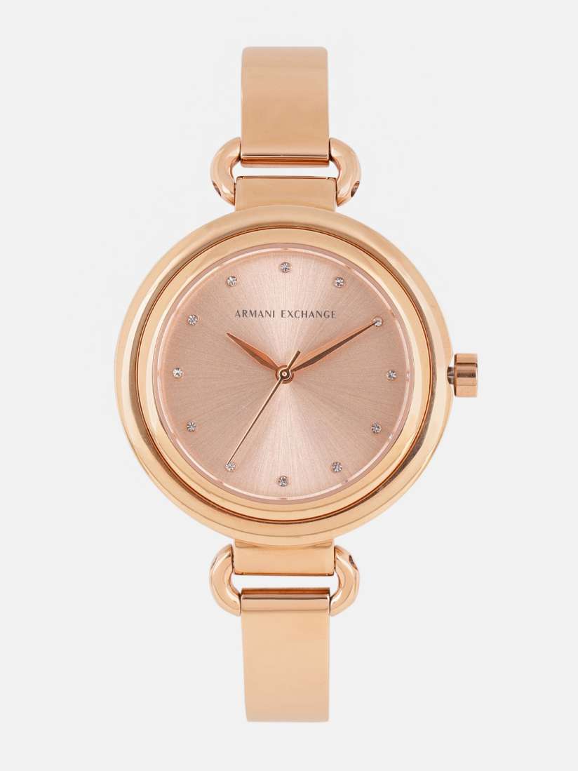 Buy Armani Exchange Women Rose Gold Analogue Watch AX4241I Factory Service Watches Watches for Women 7860725 Myntra