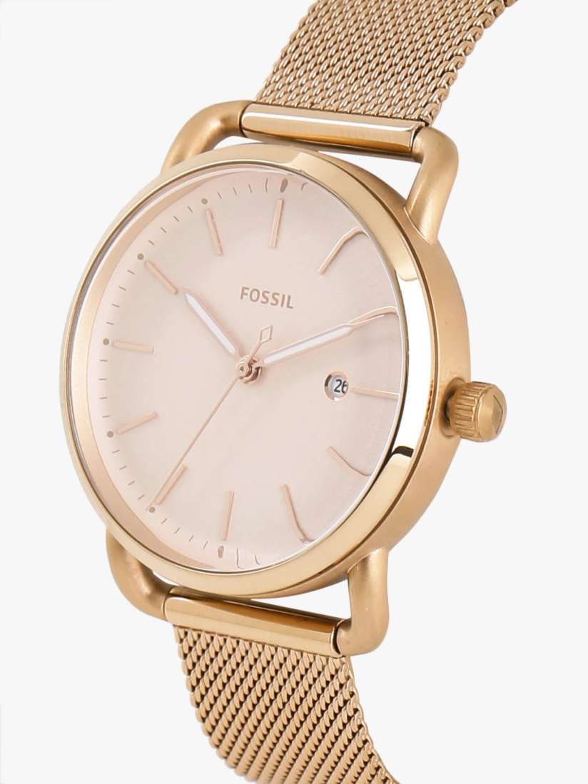 Buy Fossil COMMUTER Women Peach Analogue Watch ES4333 Watches for Women 7860993 Myntra