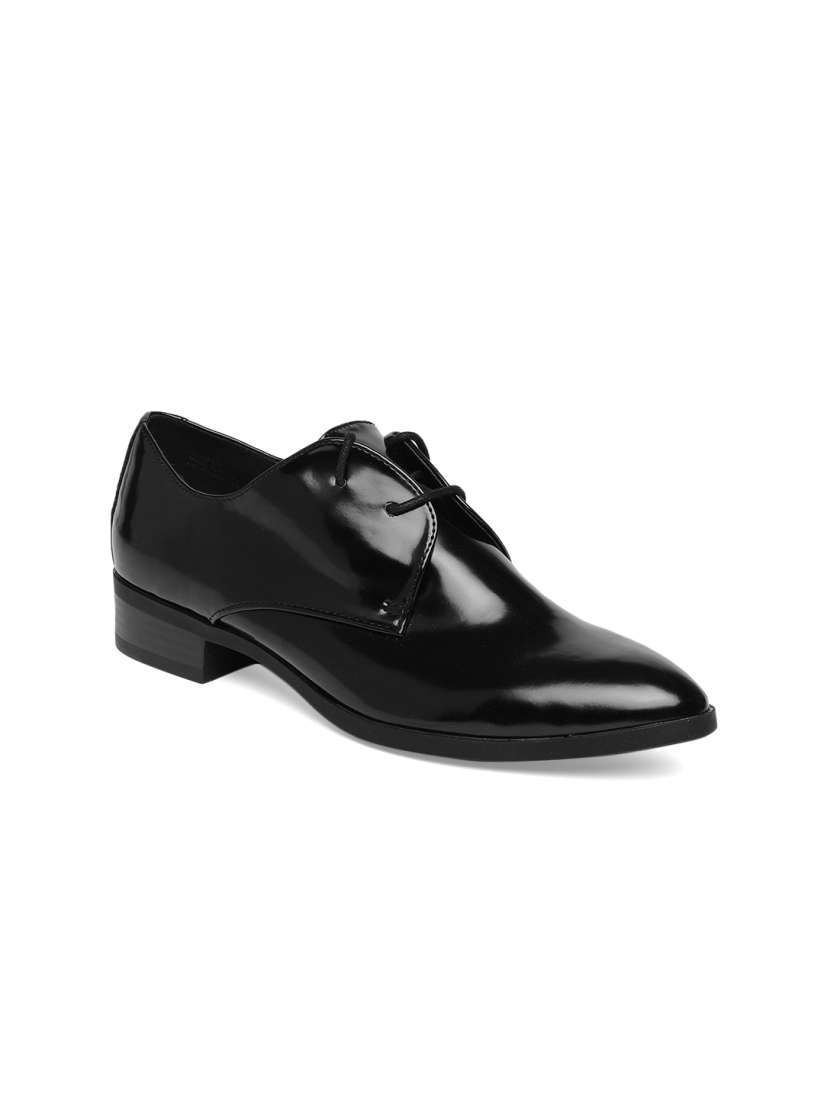 Buy FOREVER 21 Women Black Derbys Casual Shoes for Women 7888225 Myntra