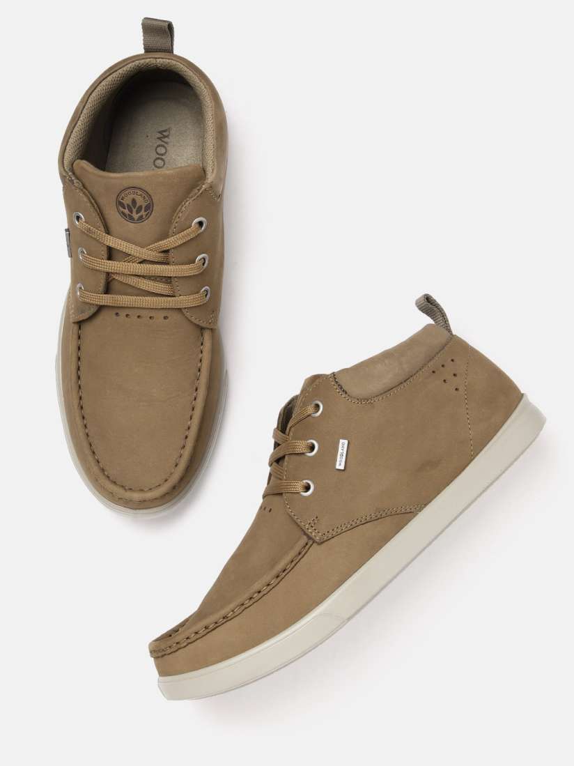Buy Woodland Men Nubuck Leather Derbys Casual Shoes for Men 7896369 Myntra