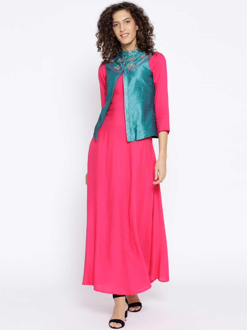 Athena maxi dress with jacket hot sale
