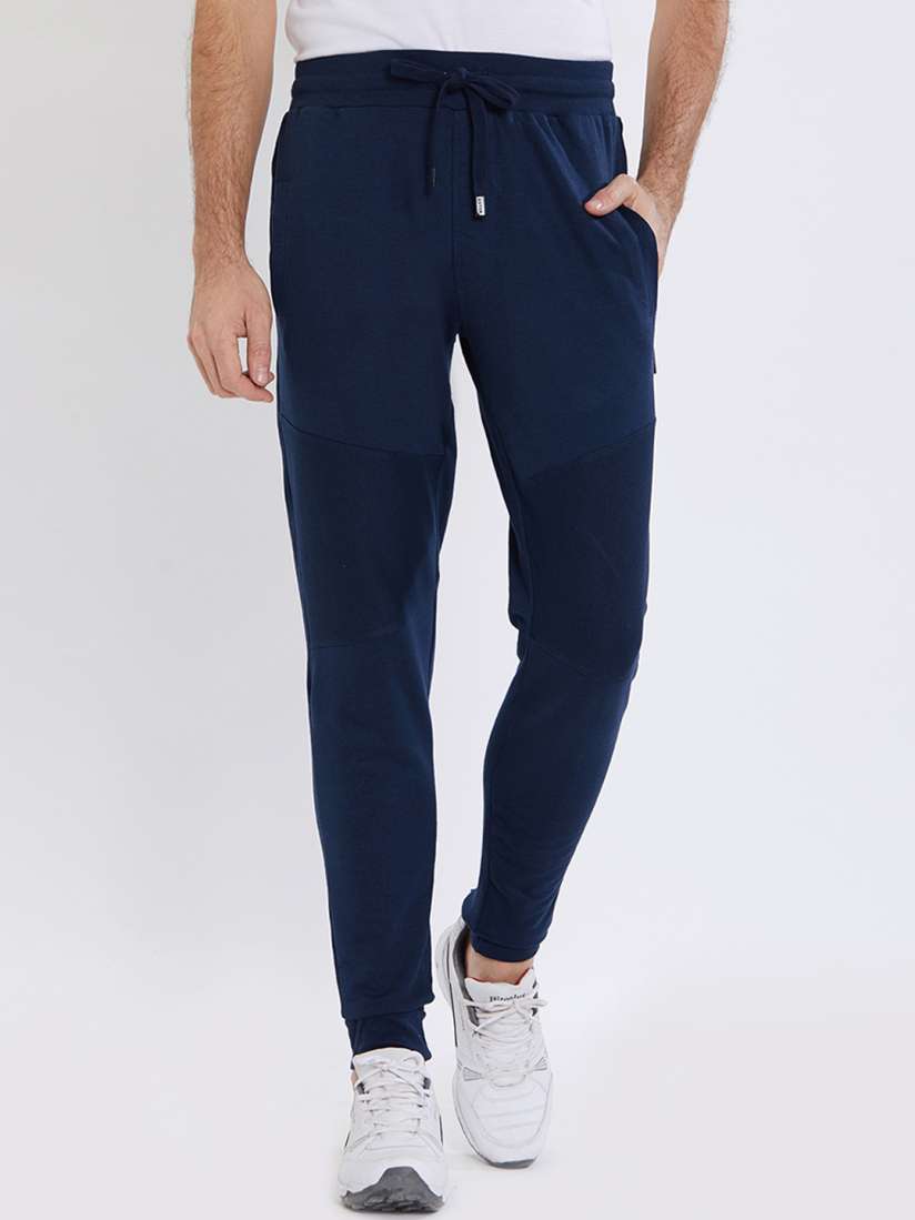 Buy Killer Men Navy Blue Solid Slim Fit Joggers Track Pants for Men 7933701 Myntra