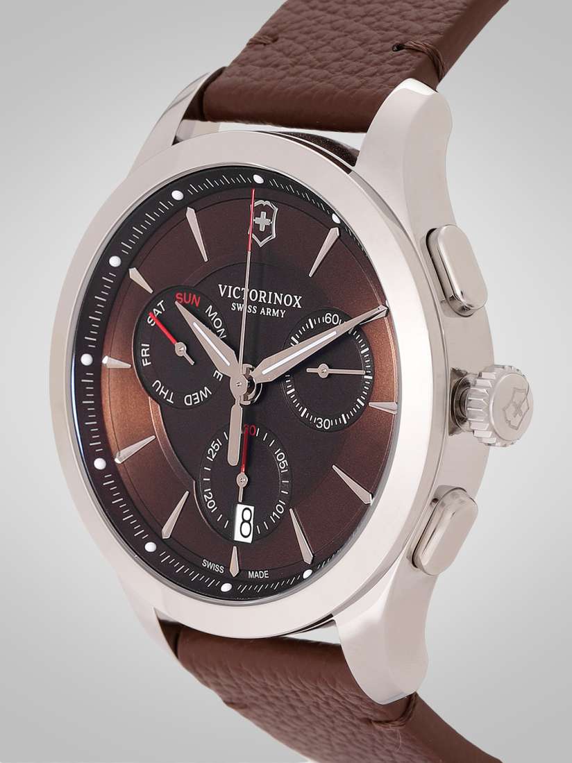 Buy Victorinox Men Brown Swiss Made Chronograph Watch 241749 Watches for Men 7937345 Myntra
