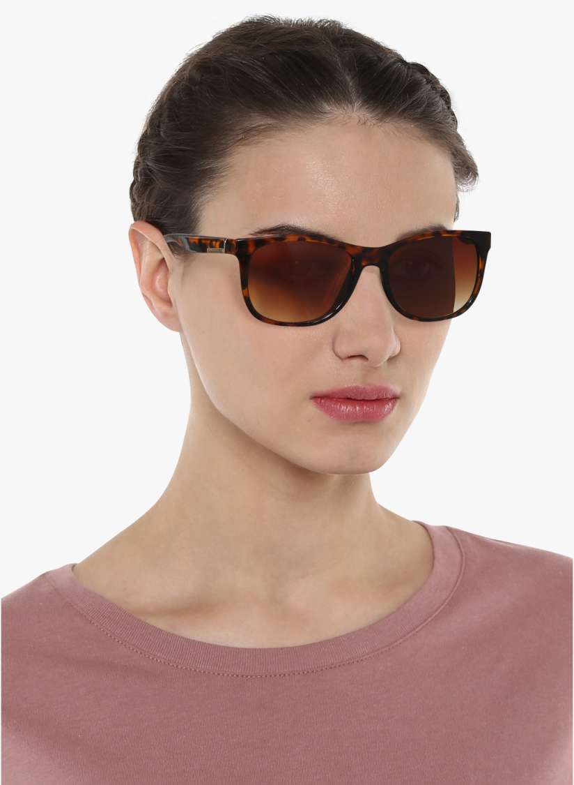 Buy Joe Black Unisex Animal Print Wayfarer Sunglasses JB 707 C2 OR Sunglasses for Unisex 7959831 Myntra