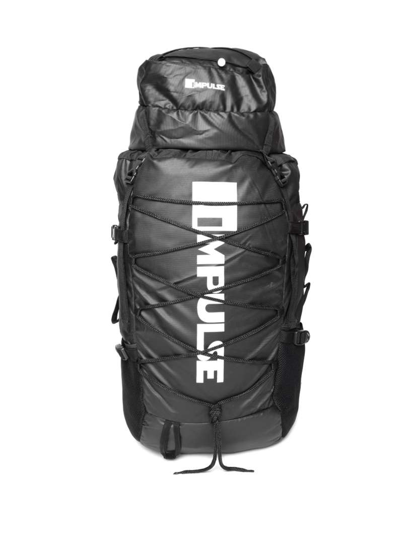 Buy Impulse Unisex Black Globetrot 50 Litres Rucksack Rucksacks for Unisex 7978063 Myntra